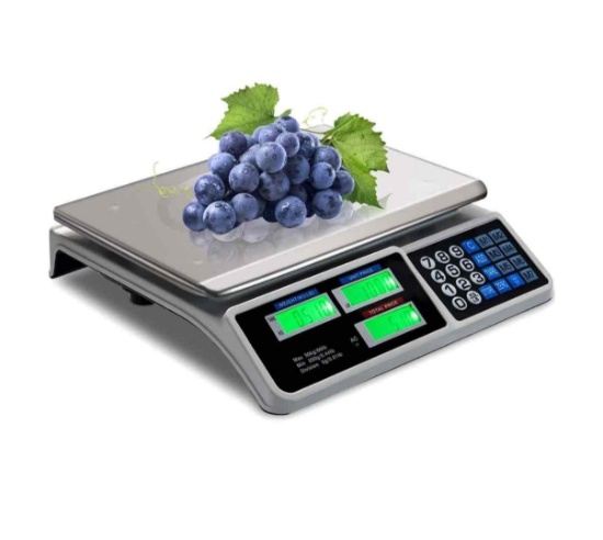 66 LB Digital Scale Price Computing Deli Electronic Counting Weight
