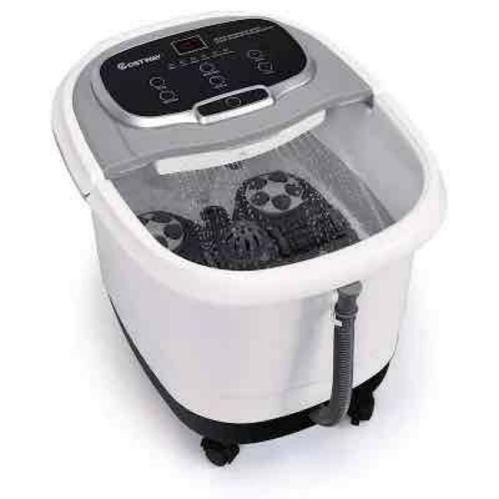 Costway Portable Foot Spa Bath Motorized Massager