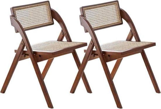 Modern Folding Chairs Rattan Kitchen Dining Chair