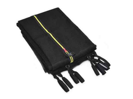 Costway 15FT Trampoline Replacement Safety Enclosure Net Weather-Resistant
