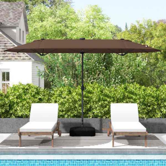 Total Tactic 13 Ft. Double-Sided Patio Umbrella
