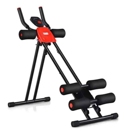 Foldable Abdominal Trainer Home Gym Equipment Adjustable Workout
