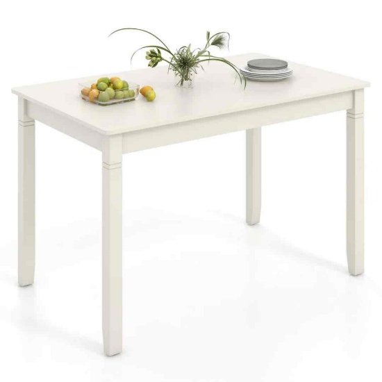 Giantex Dining Table for 4 People, 48? x 29? Kitchen Table