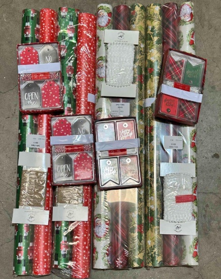 Christmas wrapping paper