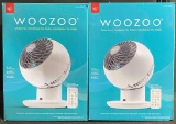 2 Pack of WOOZOO Globe Fan...