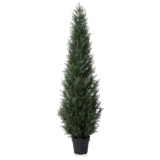 Adcock Faux Cedar in Pot Artificial Tree