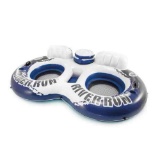 2 Pack Intex River Run 2 Person Inflatable Tube Raft Float