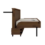 Bivens Rolling Cabinet Bed Queen