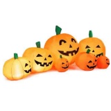7.5 ft. Halloween Inflatable 7 Pumpkins Patch