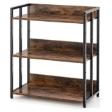 3-Tier Bookshelf, Industrial 32