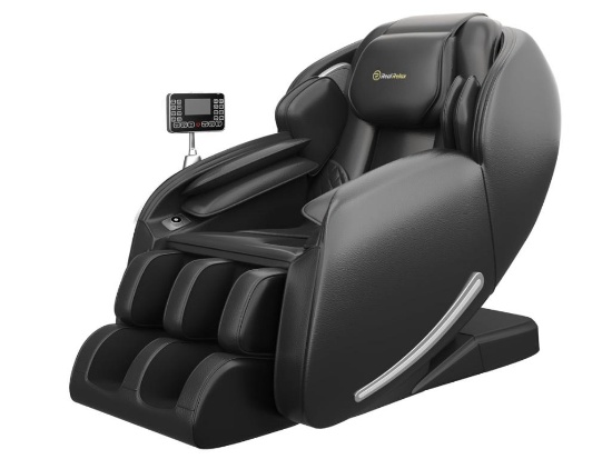 Real Relax 2024 Massage Chair, Full Body Zero Gravity SL-Track Shiatsu Massage Recliner Chair