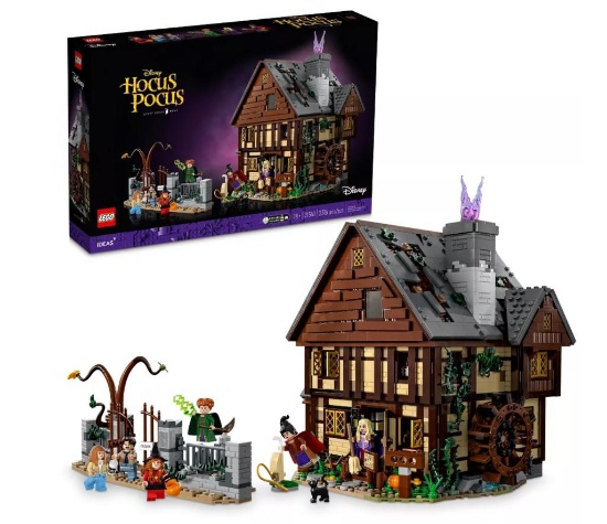 LEGO Ideas Disney Hocus Pocus: The Sanderson Sisters' Cottage 21341