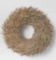 Pampas Preserved Dried Wreath Brown - Threshold?