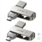 Lexar Dual Drive USB-C & USB-A 128GB 2 pack
