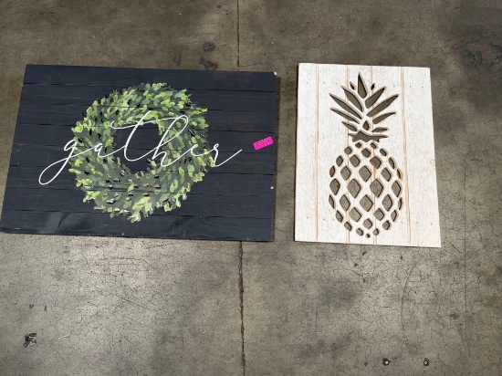 Wall decor. 36in x 24in from Hobby Lobby