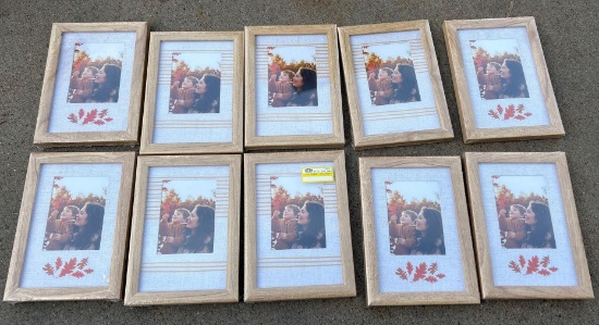 Qty. 10 4" x 6" Picture Frames