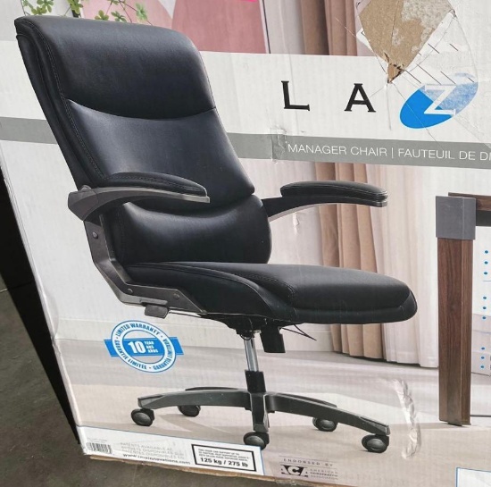Black La-Z-Boy manager chair