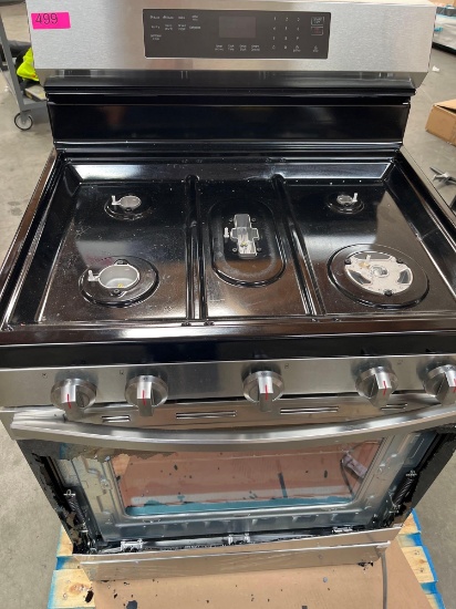 Samsung Stove, Damaged, untested.