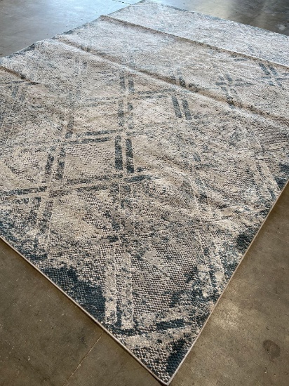 Safavieh Area rug Reflection Collection Grey/ Blue 7ft 10in x 10ft.