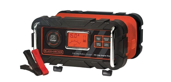 black & decker 40 Amp Battery Charger with Engine Start Model #BC15BD