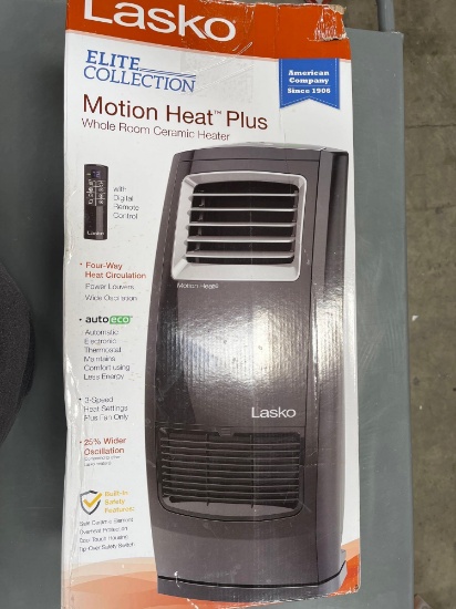 Lasko motion heat plus whole room ceramic heater