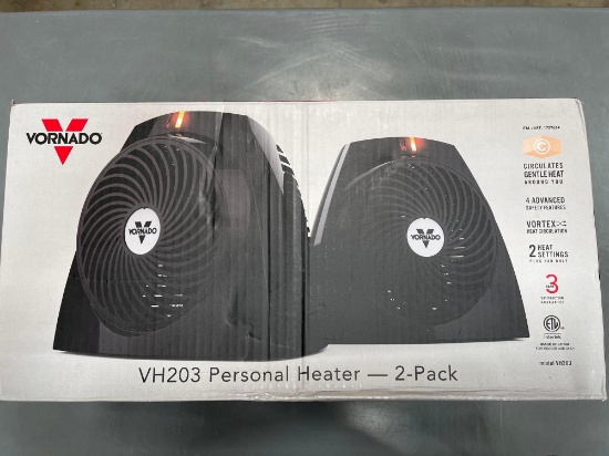 2 pack Vornado , VH203 personal heater