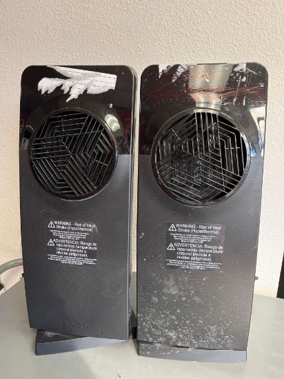 QTY 2 Lasko heaters
