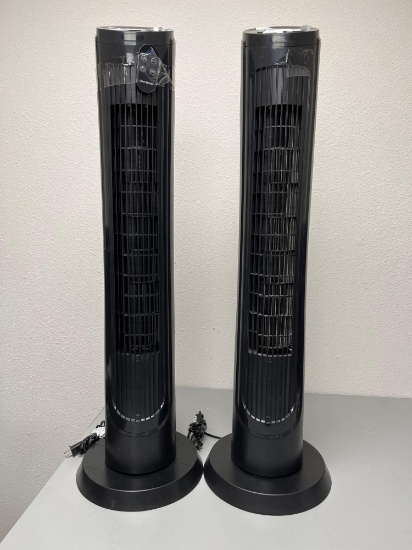 QTY 2 Lasko tower heaters