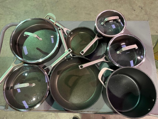 ninja seven piece pan pot cookware set