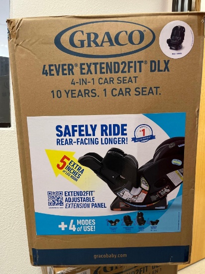 Graco 4Ever Extend2Fit DLX 4-in-1 Car Seat