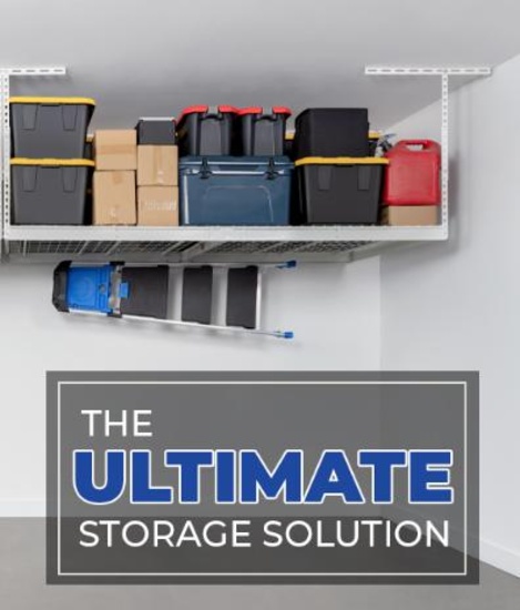 Overhead storage rack 24in x 48in