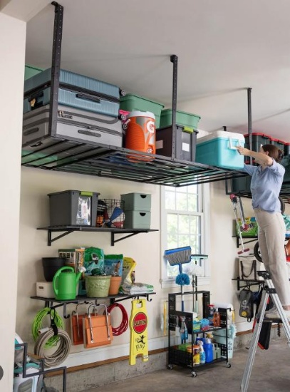 Overhead storage rack 24in x 48in