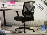 Black, true innovations, mesh chair
