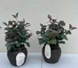 Faux Plant green leaf