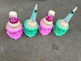 Ice Cream Man Skull Figure Malevolent Mintstachio and Spiteful Strawberry
