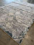 Safavieh Area rug Reflection Collection Grey/ Blue 7ft 10in x 10ft.