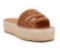 Coutgo Womens Platform Slides Sandals Espadrilles Braided (Size 8.5)