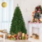 Costway 6Ft Pre-Lit Artificial Christmas Tree