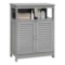Costway Bathroom Storage Wood Floor Cabinet