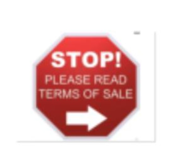Terms of Sale