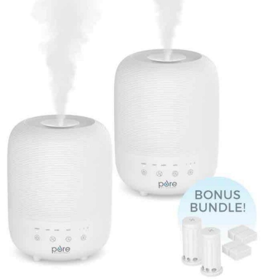 Pure Enrichment Hume Sense Top Fill Humidifier Set