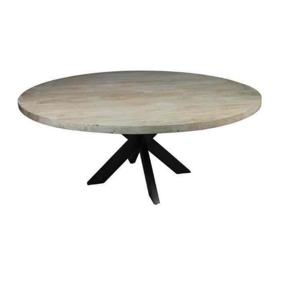 Moti Furniture Redondo 60" Round Dining Table in Natural