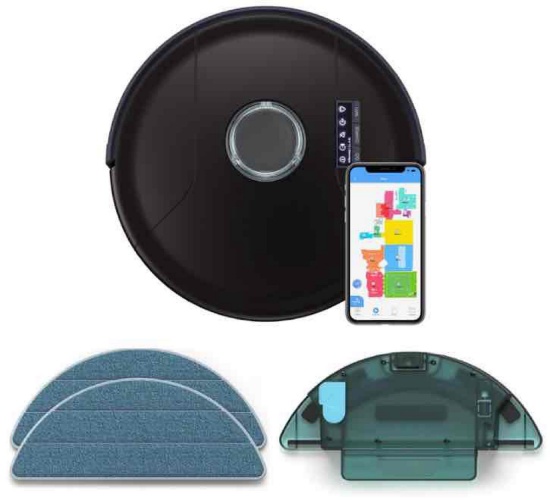 bObsweep Robotic Vacuum Cleaner and Mop Bob PetHair SLAM