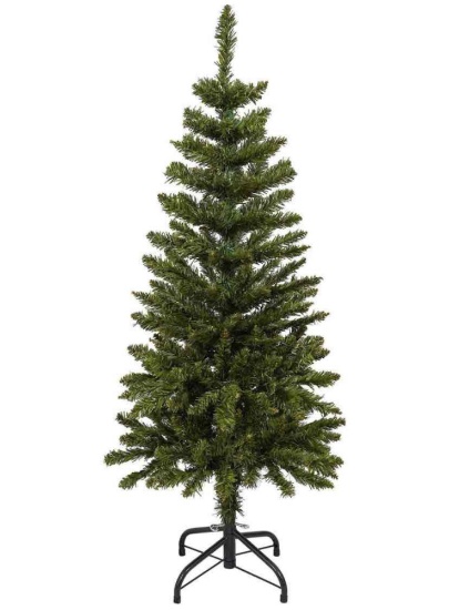 5 Feet Hinged Slim Pencil Artificial Fir Christmas Tree