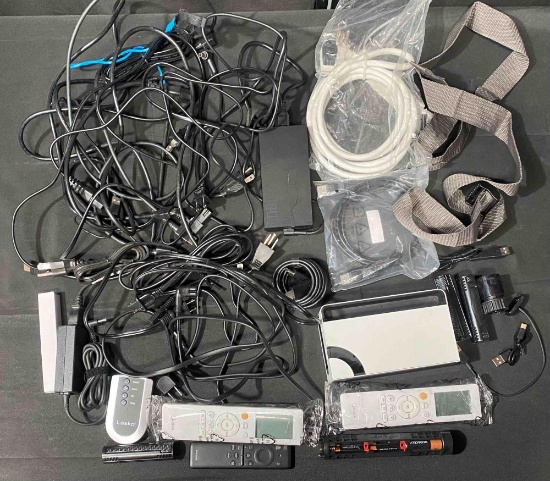 Lot of Electronic cables and other things