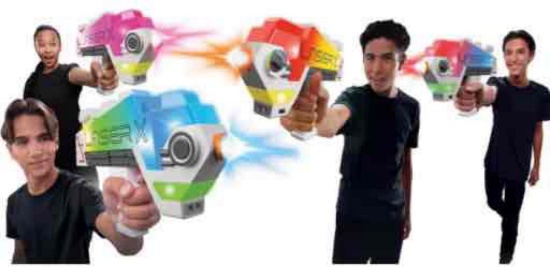 LASER X ULTRA 4 BLASTER SET 4