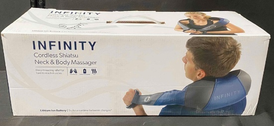 INFINITY Cordless Shiatsu Neck & Body Massager