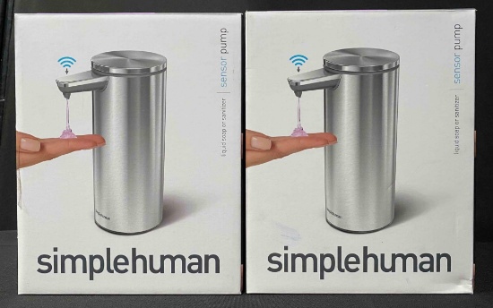 2 Pack of Simplehuman Sensor Pump