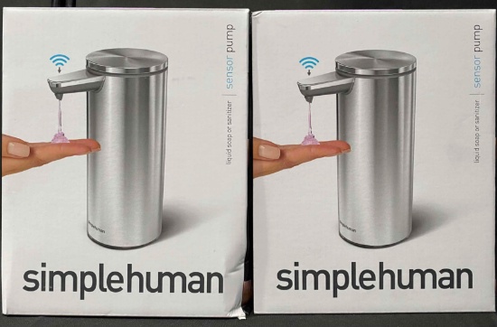 2 Pack of Simplehuman Sensor Pump