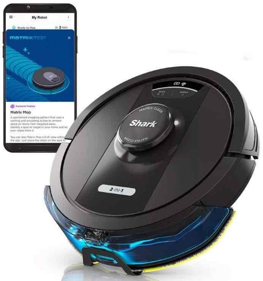 SHARK MATRIX MOP 2 IN 1 VACUUM Self Empty Robot
